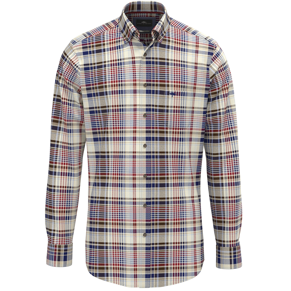 Fynch-Hatton Colourful Flannel Check Shirt